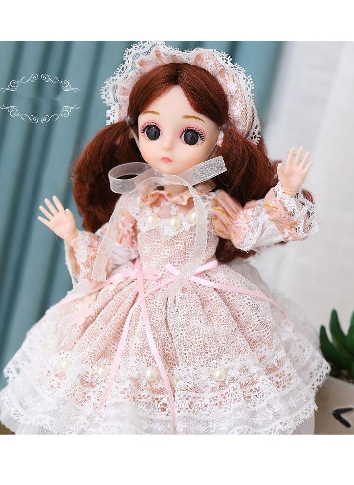 EHOME Kawaii Girl Dress up Doll Barbie Doll Toy 30cm Skirt Girl  - Image 1