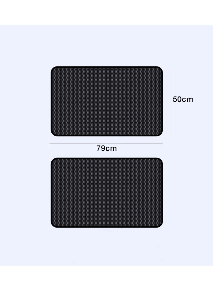 EBMINI Magnetic Suction Car Interior Window Sunshade 