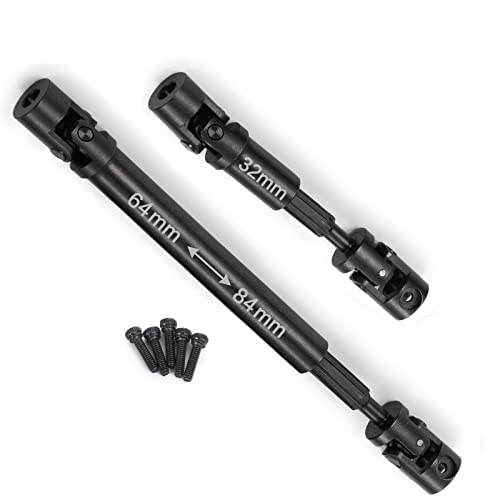 MORLORDY RC Metal Steel Drive Shafts Driveshafts 6432mm for 124 RC Crawler Car SCX24 Upgrades AXI90081 Deadbolt Accessories - Image 1