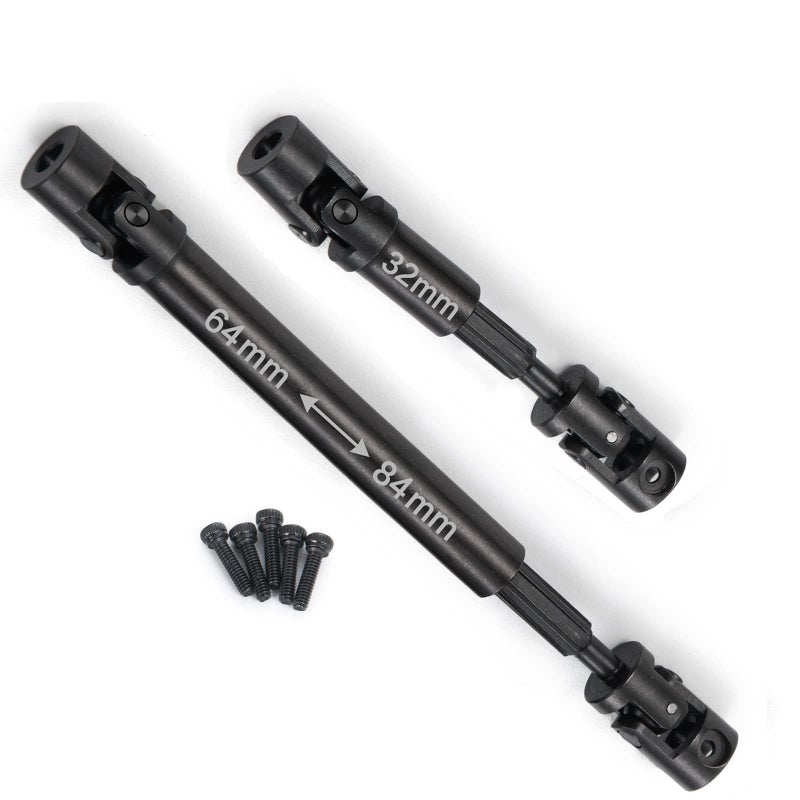 MORLORDY RC Metal Steel Drive Shafts Driveshafts 6432mm for 124 RC Crawler Car SCX24 Upgrades AXI90081 Deadbolt Accessories - Image 2