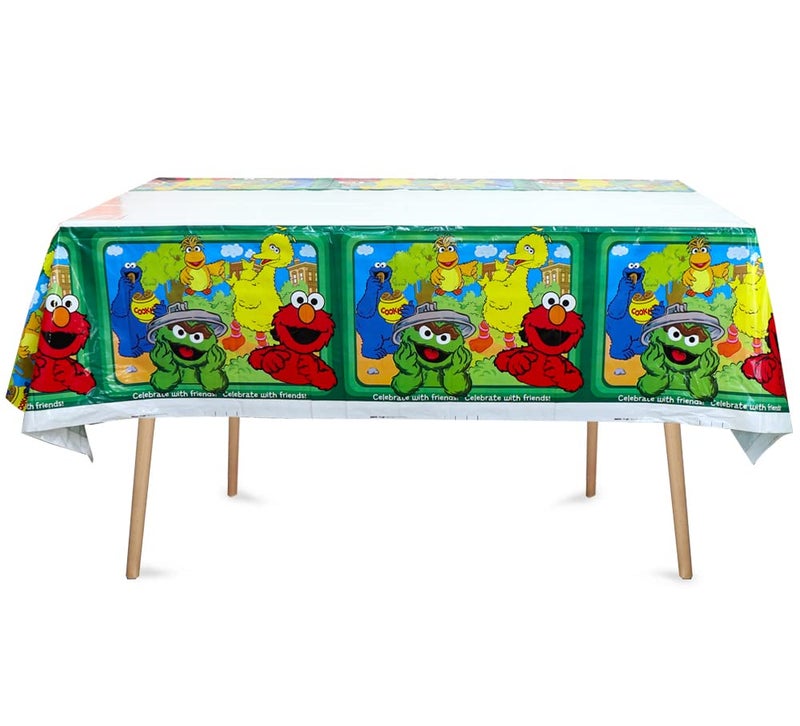Losede 2pcs Birthday Party Tablecloth Table Cover Birthday Supplies Decorations (Style 2) - Image 1
