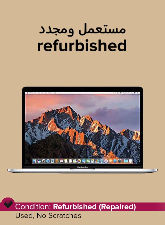 Apple Refurbished - MacBook Pro A1502 (2015) Laptop With 13-Inch QHD Display, Core i7 Processor/Dual Core/16GB RAM/256GB SSD/macOS English/Arabic silver - Image 1