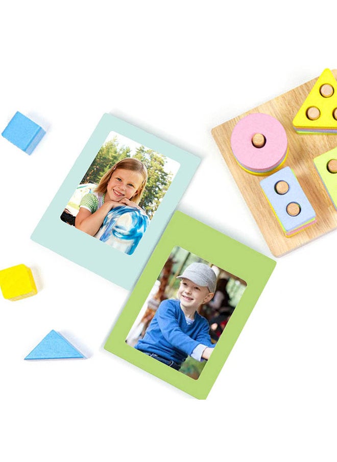 O Ozone Colorful Magnetic Photo Picture Frame for Fujifilm Instax Mini 9 8 8 Plus 70 7s 90 25 26 50s Films Mobile Printer Film - Pack of 4  - Image 4