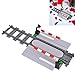 TNDCKP Train Tracks Building Block Set 01 City Train Track Railroad Tracks Traffic Light Railroad Crossing Building Bricks Compatible with Lego 853792 Accessory Kid Gifts for Ages 6 - Image 2