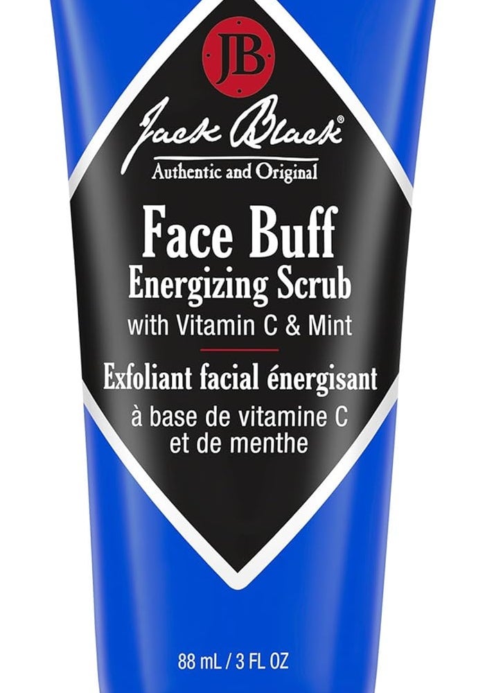 Jack Black Face Buff Energizing Scrub with Vitamin C and Mint - 3 fl oz - Image 1
