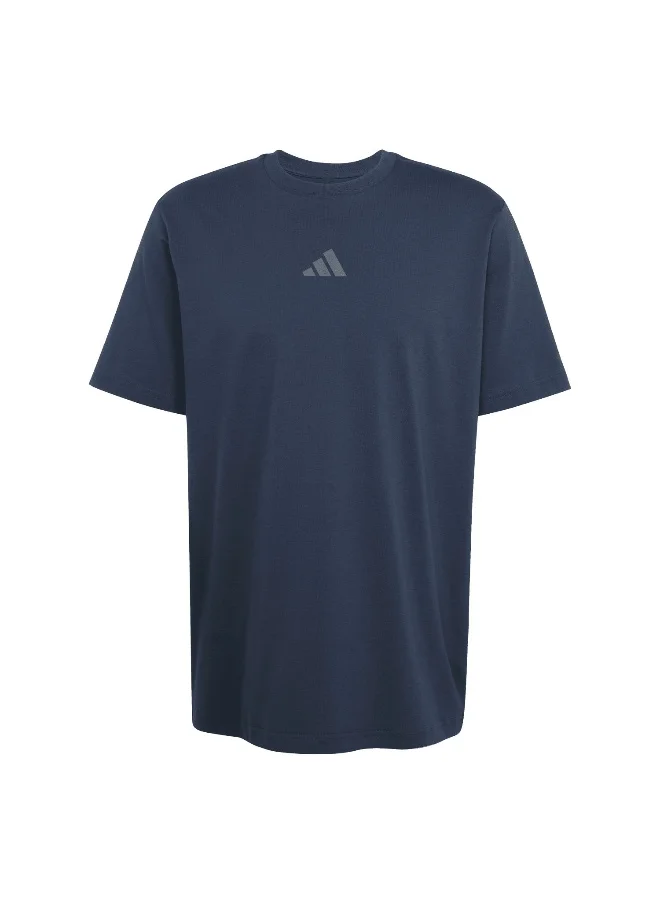 اديداس Training Yoga Body Mind Stretch Men Graphic T-Shirt