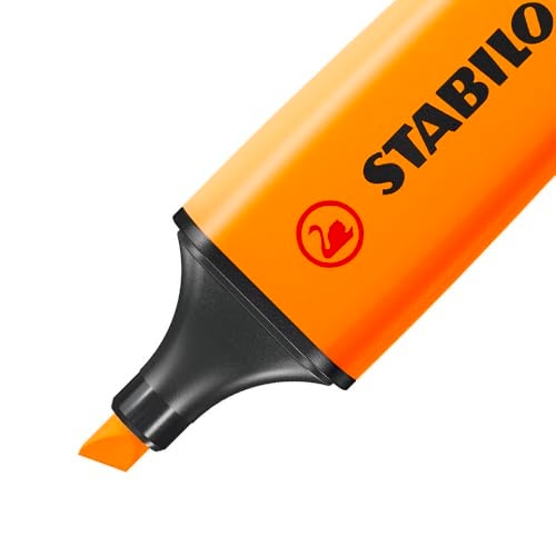 STABILO Highlighter STABILO BOSS ORIGINAL Pack of 10 Orange - Image 3
