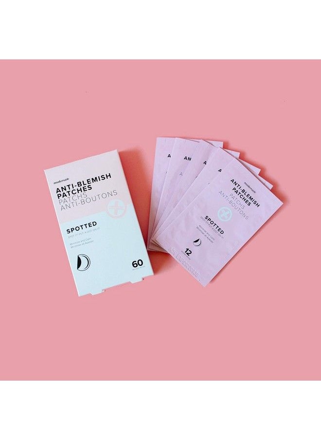Acne Cover Patches Invisible Clear Spot Pimple Patches For Acne Soothing And Calming For Acne Prone Skin 60 Patches Two Sizes Vegan Crueltyfree