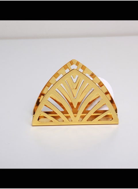 Tissue holder with a triangle design, an elegant touch. (1 piece)