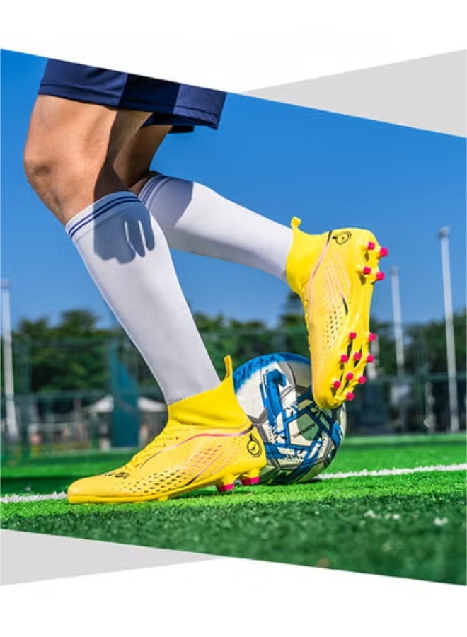 SKT Shiketro Men's and Women's Soccer Shoes, Low Top Artificial Turf Training Shoes - Image 5