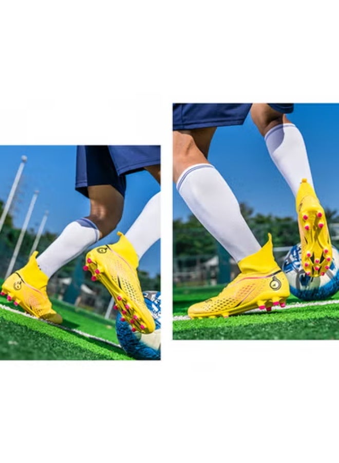 SKT Shiketro Men's and Women's Soccer Shoes, Low Top Artificial Turf Training Shoes - Image 4