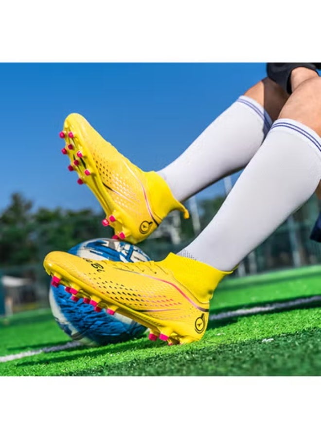 SKT Shiketro Men's and Women's Soccer Shoes, Low Top Artificial Turf Training Shoes - Image 2