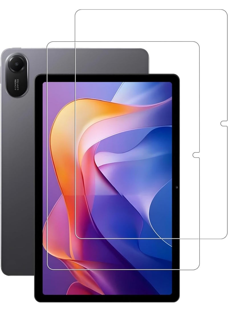 Screen protector for Xiaomi Redmi Pad 2 2025 11-inch tablet, high-definition HD tempered glass, scratch-resistant, drop protection for Redmi 2 tablet, touch-sensitive, anti-fingerprint (2 pieces) - Image 1