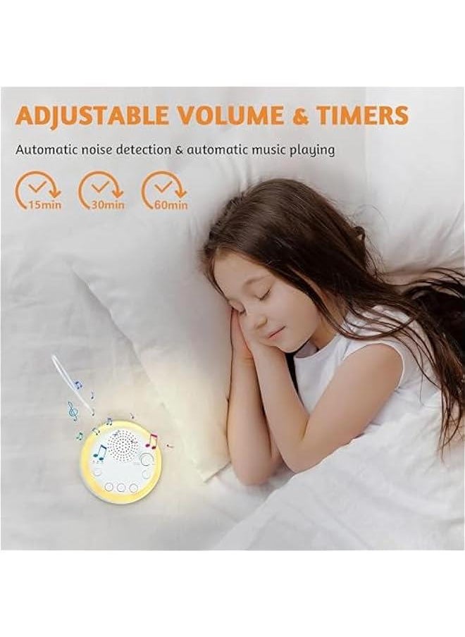 Gonice White Noise Machine for Sleeping Baby, Portable Sleep Soother with 16 Soothing Nature Sounds, Timerable Lullaby Maker, Travel Sound Machine for Sleeping  - Image 4