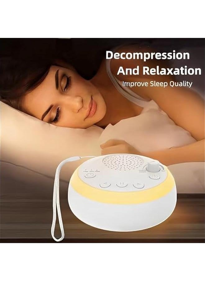 Gonice White Noise Machine for Sleeping Baby, Portable Sleep Soother with 16 Soothing Nature Sounds, Timerable Lullaby Maker, Travel Sound Machine for Sleeping  - Image 2