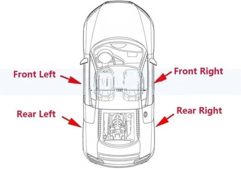 Vuzmode Window Door Seal for Peugeot 2008 - Image 3