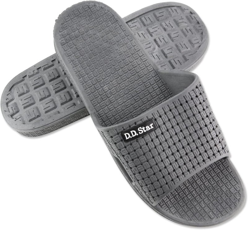 D.D.Star Big Size Bathroom Slippers For Men and Women Non-Slip Quick Drying Shower Shoes Comfortable And Soft Sole Slide On Sandal - Image 3