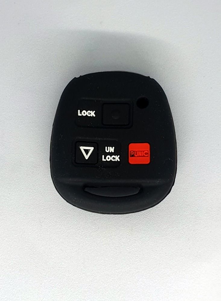 3 Buttons Silicon Car Key Cover For Toyota - Image 1