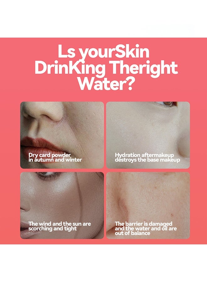 maffick Get a Grip Long Lasting Makeup, Oil Control Fine Mist-Makeup Setting Spray, Watermelon-Flavored Setting Spray, Hydrating Facial Spray for Makeup Setting & Skin Revitalization, Soothes and Hydrates, All Skin Types - Image 4