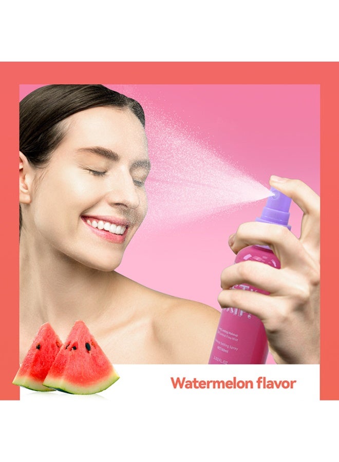 maffick Get a Grip Long Lasting Makeup, Oil Control Fine Mist-Makeup Setting Spray, Watermelon-Flavored Setting Spray, Hydrating Facial Spray for Makeup Setting & Skin Revitalization, Soothes and Hydrates, All Skin Types - Image 5