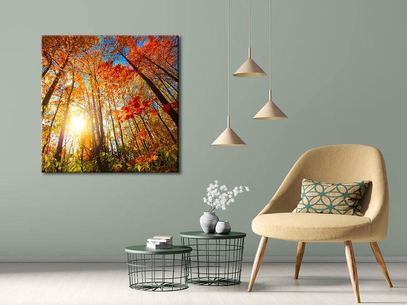 Pyradecor Extra Large Canvas Prints Wall Art Last Hint of Sunset Pictures Paintings for Living Room Bedroom Home Decorations Modern Nature Landscape Artwork AH1016-8080 - Image 5