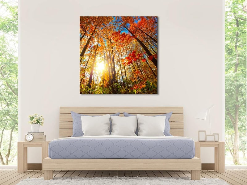 Pyradecor Extra Large Canvas Prints Wall Art Last Hint of Sunset Pictures Paintings for Living Room Bedroom Home Decorations Modern Nature Landscape Artwork AH1016-8080 - Image 4