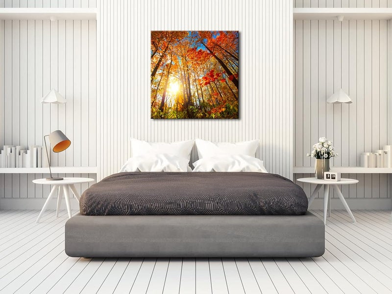 Pyradecor Extra Large Canvas Prints Wall Art Last Hint of Sunset Pictures Paintings for Living Room Bedroom Home Decorations Modern Nature Landscape Artwork AH1016-8080 - Image 3
