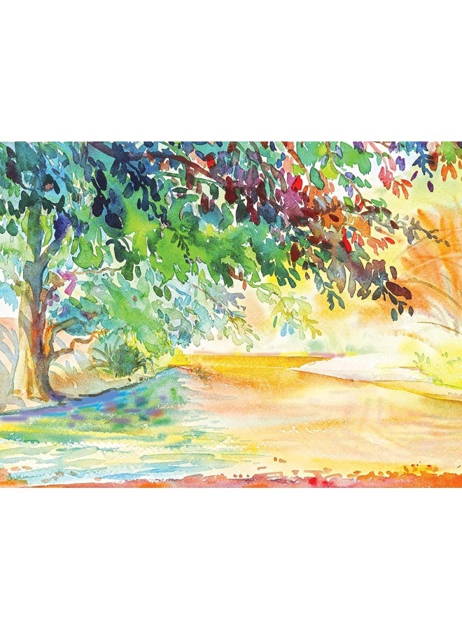 Premify A3 Watercolor Paper Pad 11.8” X 16.5”(300Gsm), Top Glued Sketchbook For Professional Artists & Beginners | Painting & Drawing, Mixed Media For Canvas Boards, Acid Free Kids Adult Coloring Pad - Image 3