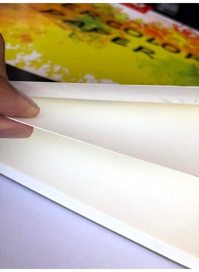 Premify A3 Watercolor Paper Pad 11.8” X 16.5”(300Gsm), Top Glued Sketchbook For Professional Artists & Beginners | Painting & Drawing, Mixed Media For Canvas Boards, Acid Free Kids Adult Coloring Pad - Image 5