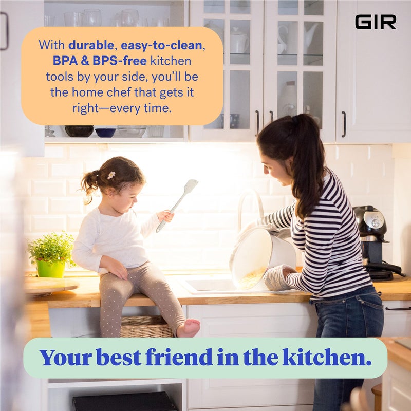GIR: Get It Right - 3 Piece Silicone Utensil Set - Spatula  Flip & Spoonula - Non-stick - Heat Resistant - Dishwasher Safe - Kitchen Utensils - Baking Supplies - BPA & BPS Free - Sprinkles - Image 3