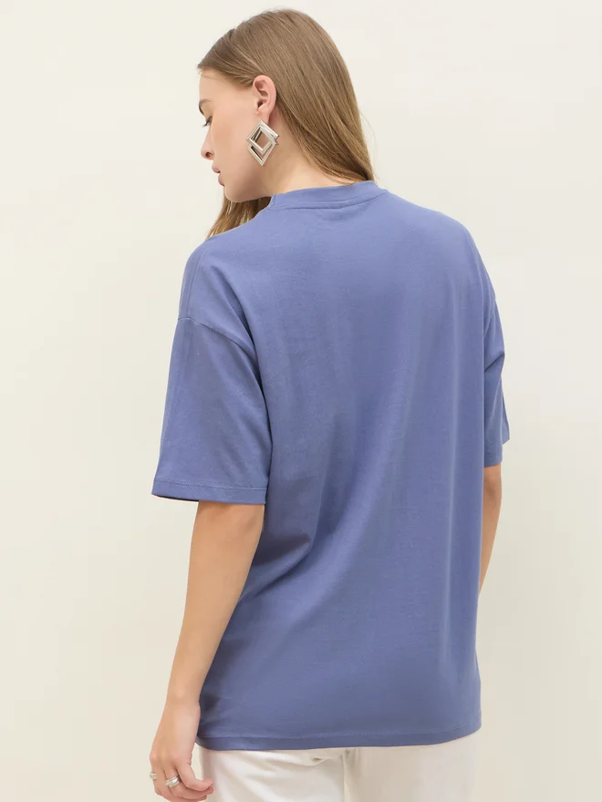 Styli Styli Riomaggiore Graphic Short Sleeve Oversized T-Shirt