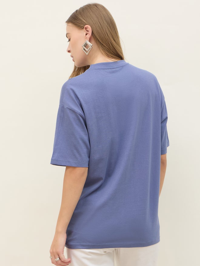 Styli Riomaggiore Graphic Short Sleeve Oversized T-Shirt - Image 5