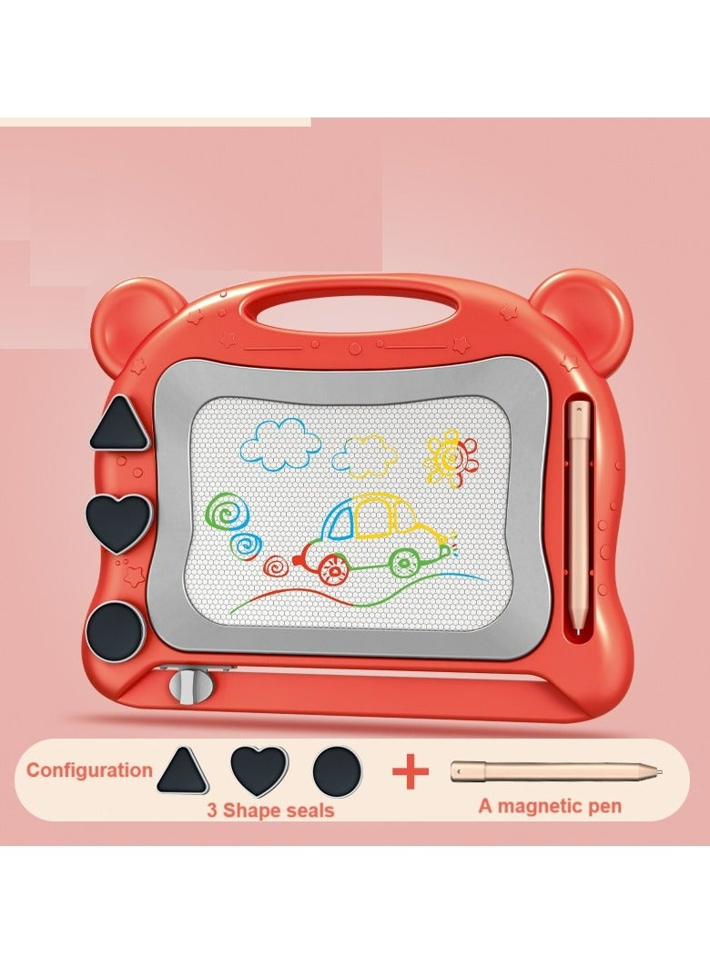 GOOTOY Magnetic Drawing Board for Kids, Colorful Doodle Board for Toddlers,  Erasable Magnetic Writing Pad with pen, Home Use Magnetic Writing Board Toy,Colored Graffiti Board Can Eliminate Toys  - Image 1