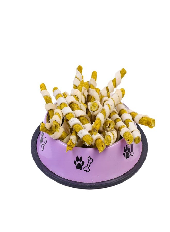 ADB Creations Chicken Flavor Dog Chew Stick, Rawhide Munchy Protein & Dental Sticks for Dogs | Snacks for All Breed Dogs of All Life Stages - 4Kg (Pack of 1) - Image 2