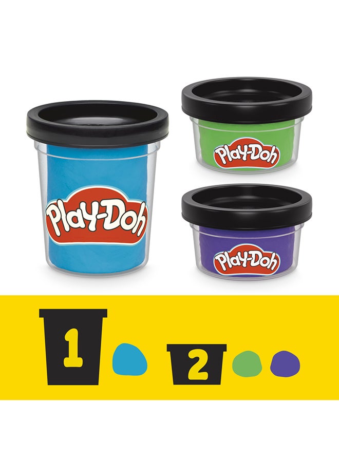 Play-Doh مجموعة بلاي دو - محطة تحولات سلاحف النينجا المراهقة، شخصية دوني القابلة للانحناء بطول 4 إنش، فنون وحرف للأطفال، ألعاب سلاحف النينجا للأولاد والبنات 4+ - Image 1