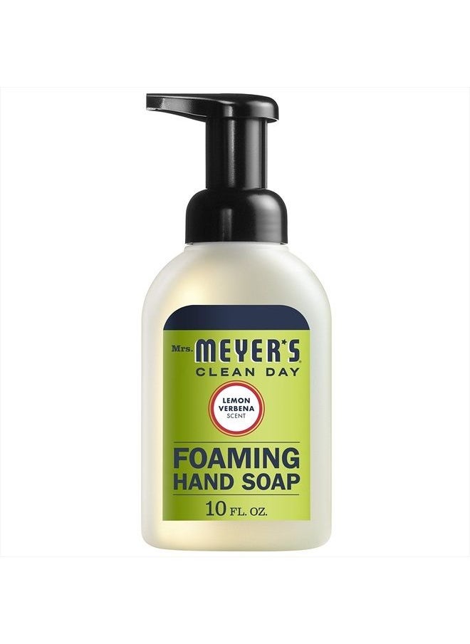 Mrs. Meyer's Clean Day - Mrs. Meyer's Clean Day Foaming Hand Soap, Lemon Verbena Scent, 10 Fl oz (Pack of 2) - Image 1