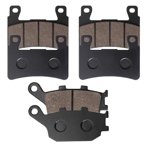 Cyleto Front and Rear Brake Pads for Honda CBR600RR 2003-2004 CBR600 F1 F2 F3 F4 F4i F5 F6 Sport 1999-2007 CBR900RR Fireblade 1998-2003 CBR954RR 2002-2003 CBR929RR 2000-2001 - Image 2