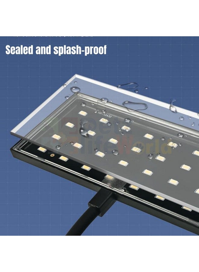 VAYINATO Neohelios Flat Nano S3 Pro (13W) Full Spectrum Vivid Solar Colour 10000K|High Brightness Clip On Back Planted Aquarium Fish Tank Light, led - Image 5