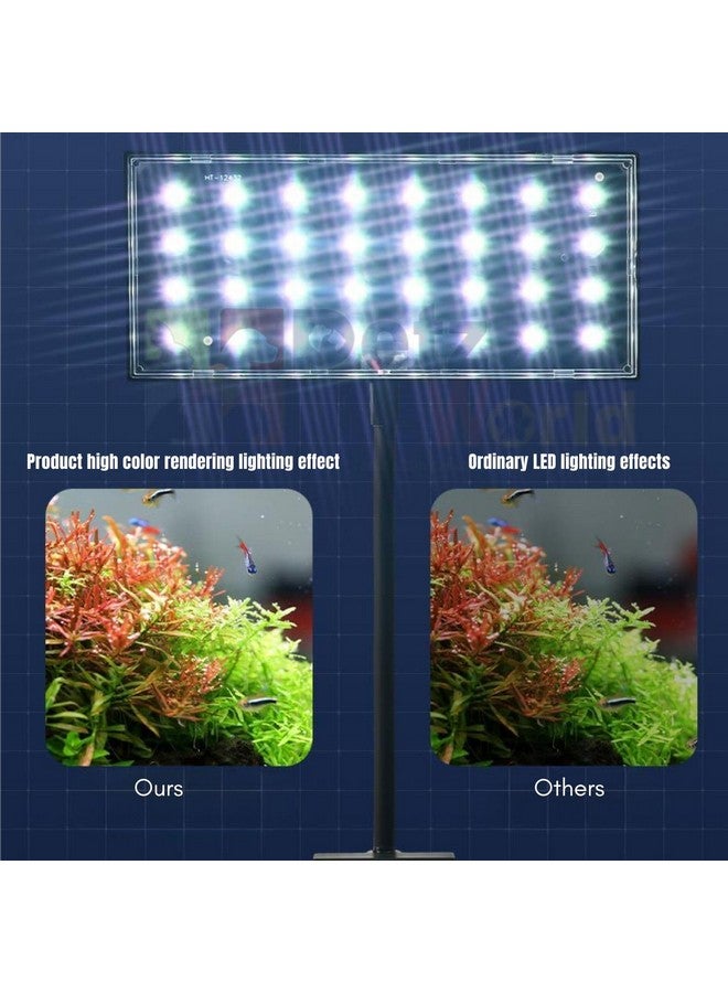 VAYINATO Neohelios Flat Nano S3 Pro (13W) Full Spectrum Vivid Solar Colour 10000K|High Brightness Clip On Back Planted Aquarium Fish Tank Light, led - Image 3