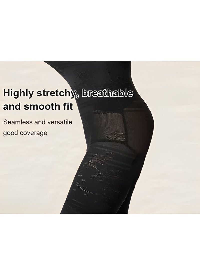 Women's High Waisted Body Shaper Shorts Shapewear Tummy Control Thigh Slimming Technology Slim Waist Trainer Seamless Briefs