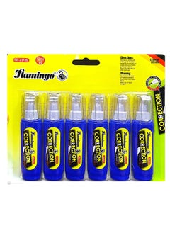 FLAMINGO Correction Pen Pack of 6  - Image 1