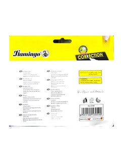 FLAMINGO Correction Pen Pack of 6  - Image 2