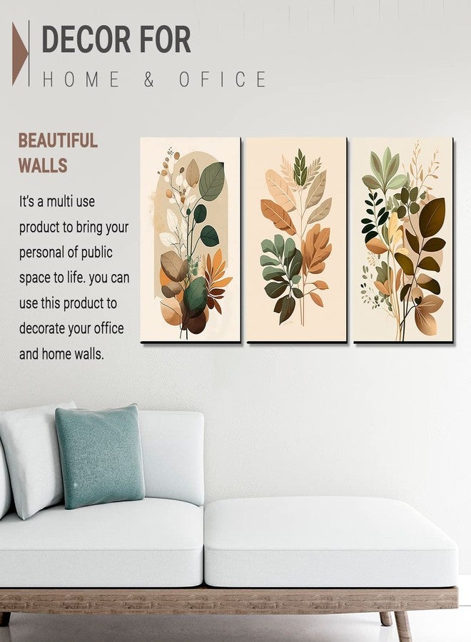 HOTHOUSE Modern Wall Art MDF Panel Painting for Wall Decoration | Wall Paintings for Living Room, Bedroom - Room Wall Décor | Room Wall Panels For Home Decoration Wall Art Mdf | Matt Laminated and Double Sided tape Inside the Box (Art 5, 9x12 inch, Unframed) - Image 3