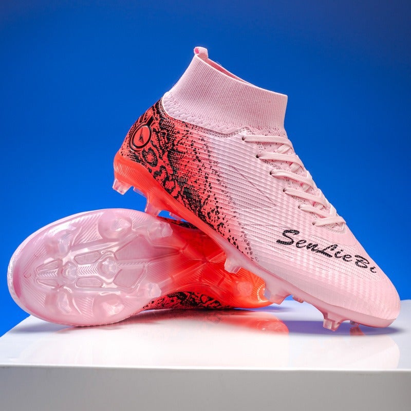 Plus Size 48 Football Shoes Teenagers Adult Men And Women Tf Crushed Nails Spikes Children Students Training Sneakers - Image 5