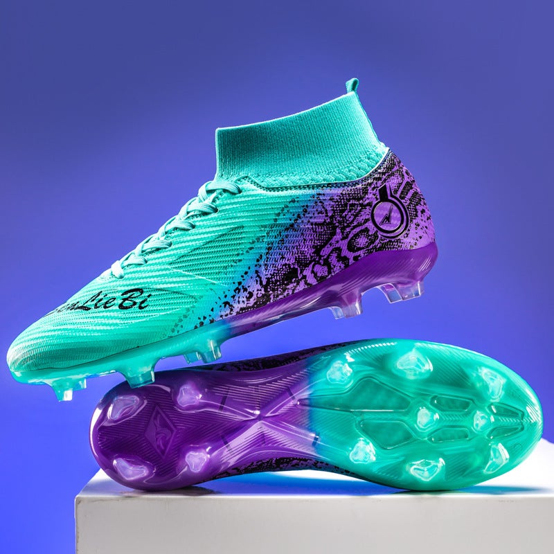 Plus Size 48 Football Shoes Teenagers Adult Men And Women Tf Crushed Nails Spikes Children Students Training Sneakers - Image 1
