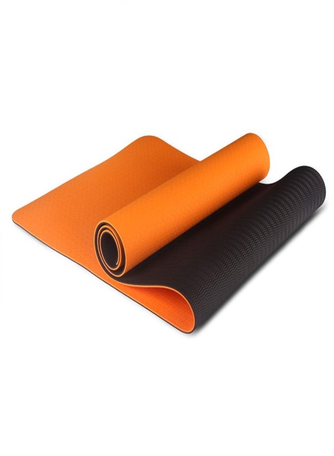 Gmefvr Dual Color EVA Material Yoga Mat for Women & Men |4mm Multi color Anti-Slip Yoga Mat for Gym Workout Exercise Mat for Home Gym|Yoga Exercise - Image 1