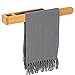 G /G Self Adhesive Bamboo Towel Holder -- No Drilling Hand Towel Ring Strong Hold Self Adhesive Bathroom Towel Bar Bamboo - Image 2