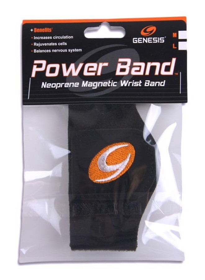 Genesis Power Band Magnetic Therapy Adjustable Velcro Wrist Band - Extra Large (10 Inch Band) - Image 4