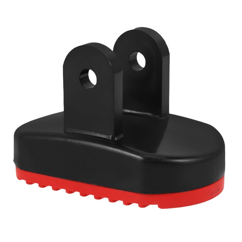 Extension Ladder Feet Pads Replacement with Anti Skid PVC Covers Noise Dampening Red Black Stair Mats for Extension - Image 2