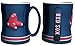 AWM Boston Red Sox Coffee Mug - 14oz Sculpted Relief - Blue - Image 2